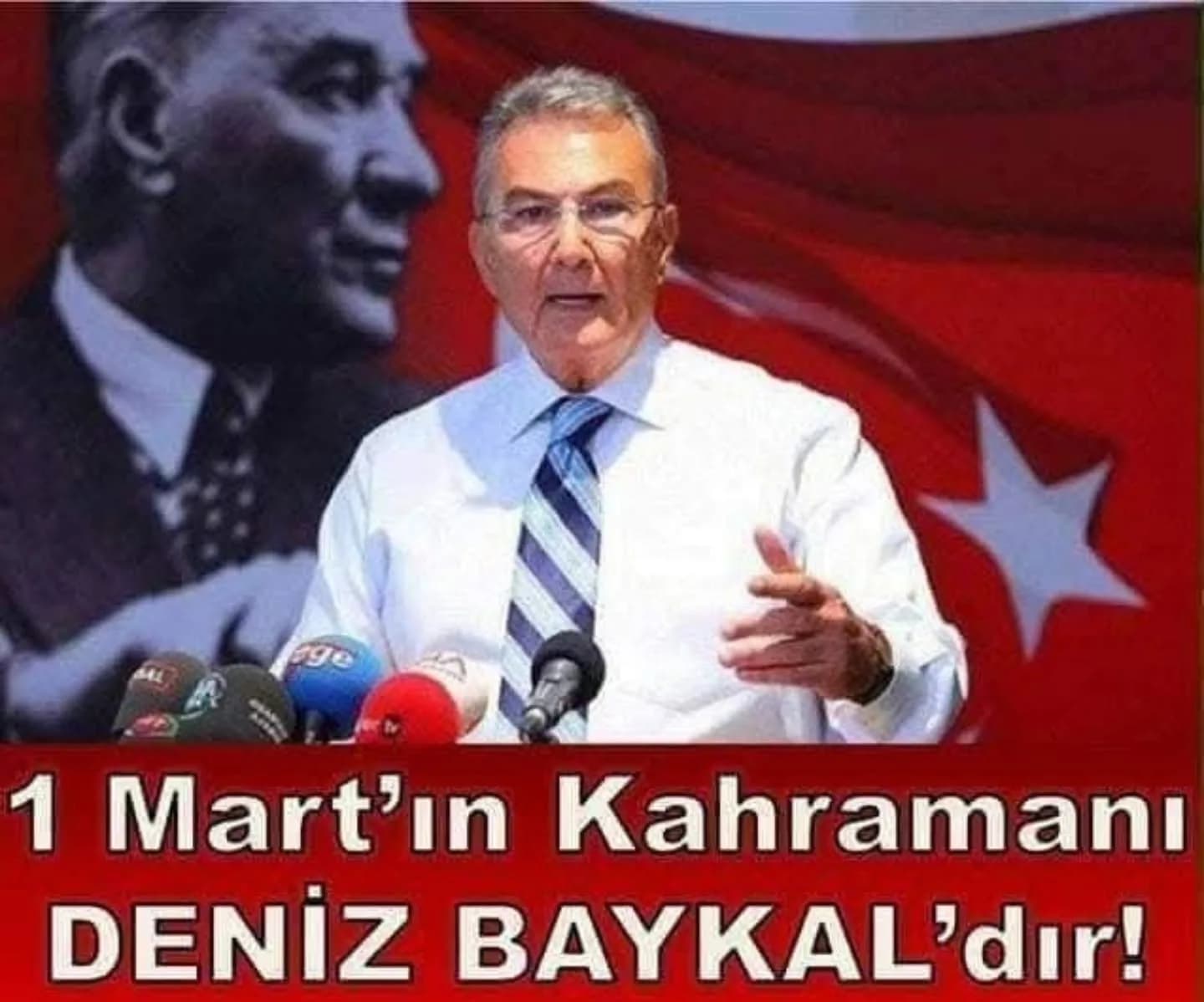 1 Mart Teskeresi ve Deniz Baykal