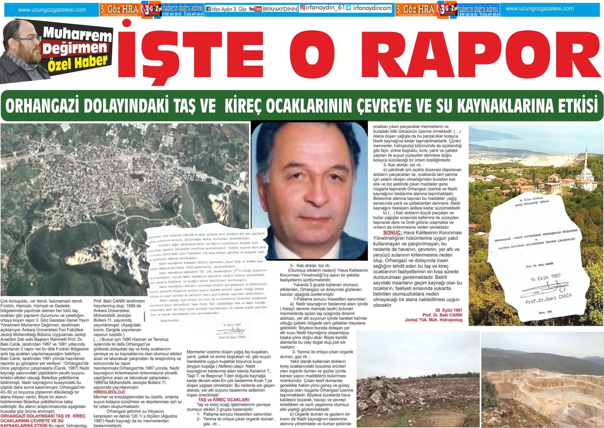 İŞTE O RAPOR
