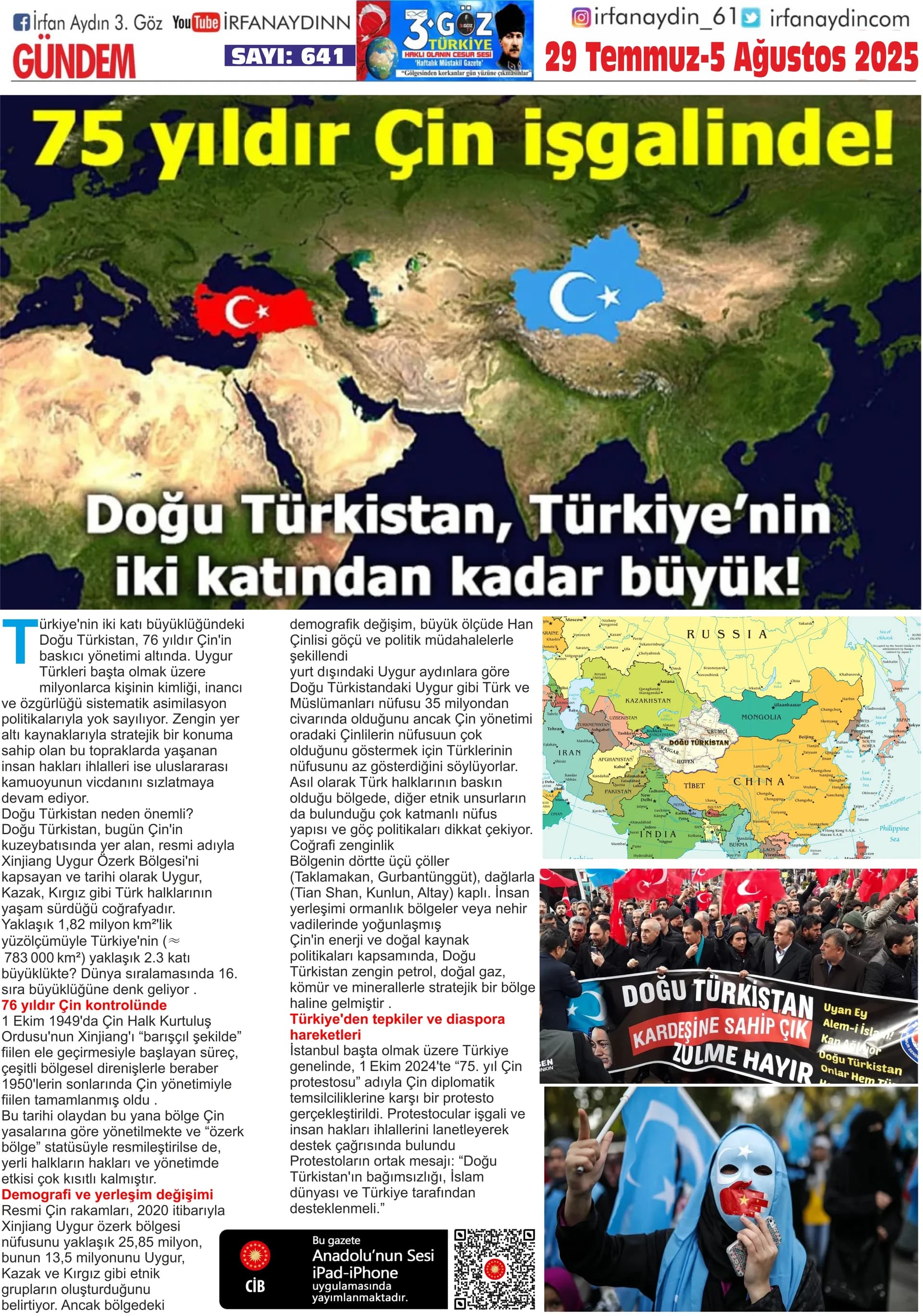 Doğu Türkistan