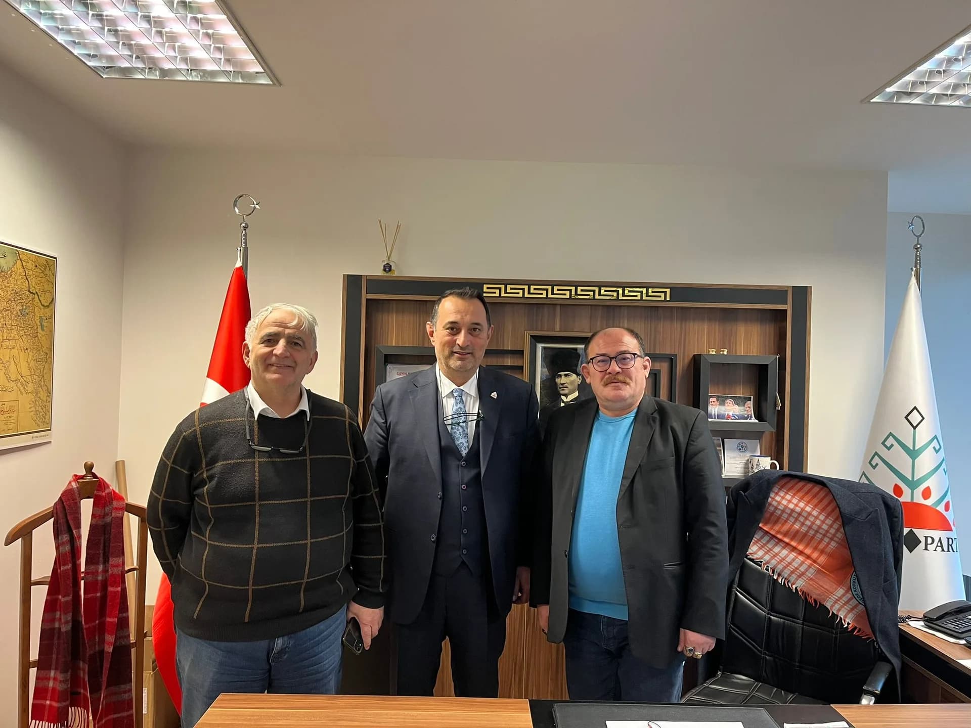 Kutlu Parti Yönetimi 3. Göz Medya’yı Ağırladı Milli Kimlik, Güçlü Devlet, Kutlu Parti
