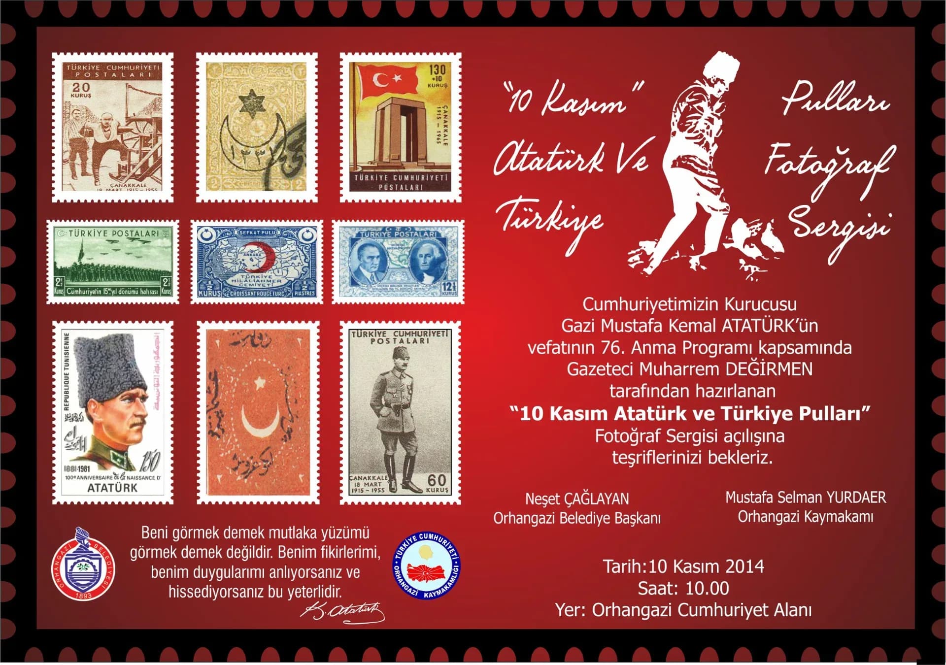 Meslektaşımız Muharrem Değirmen’den anlamlı resim sergisi