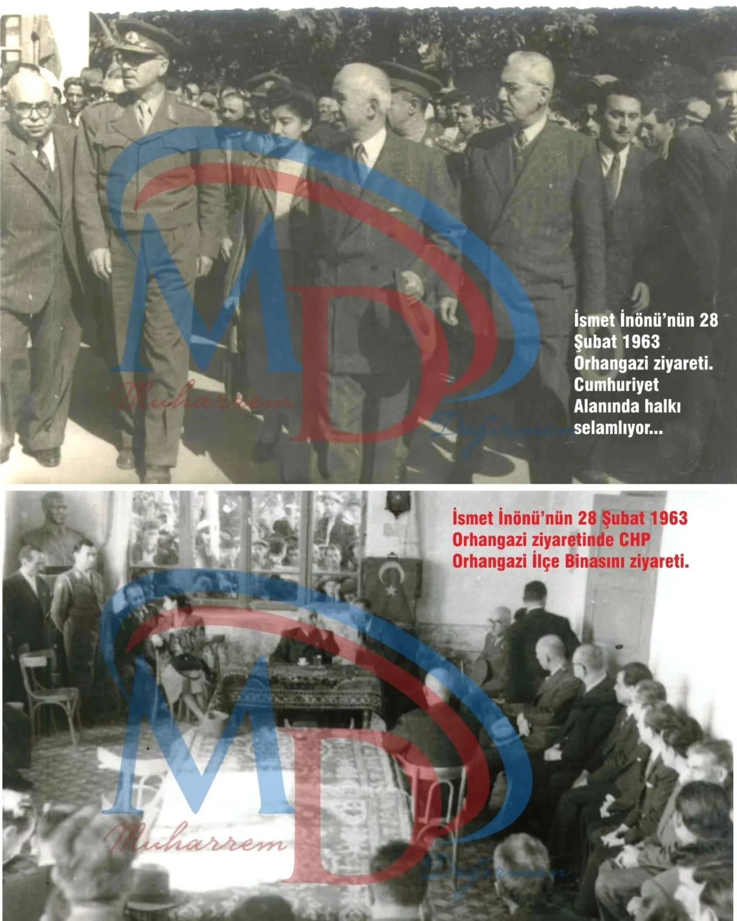 İsmet İnönü ve Orhangazi